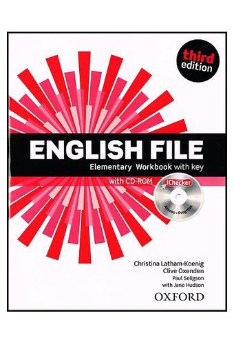 English File 3rd Edition Elementary Workbook with Key