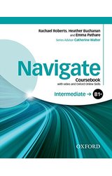 Navigate: Intermediate B1+: Coursebook with DVD and Oxford Online Skills: Your direct route to English success